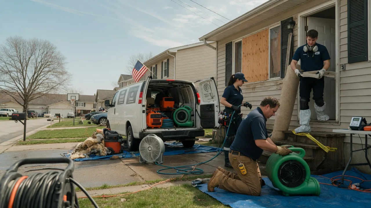 Water Damage Restoration in Oneida, PA near me